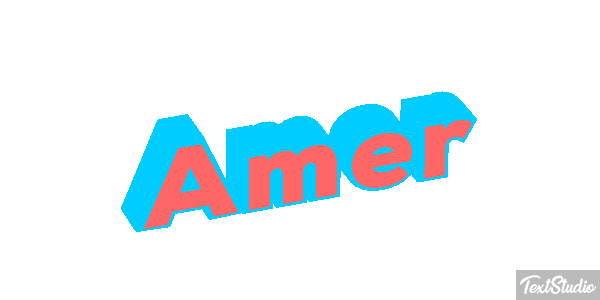 Amer Texteffekt