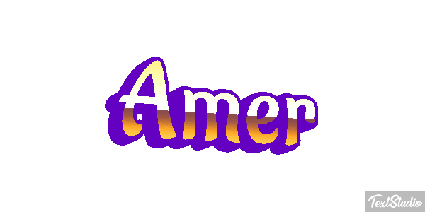 Amer Texteffekt