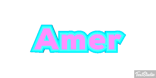 Amer Texteffekt