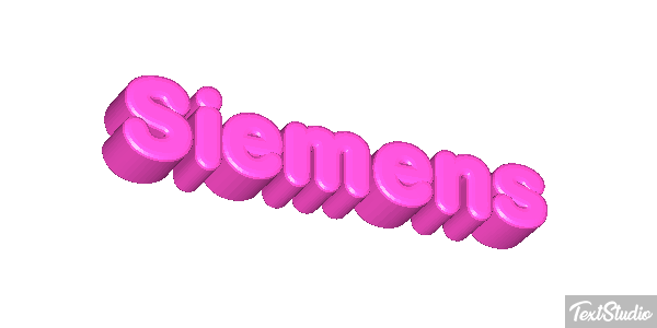 Siemens Effet de texte