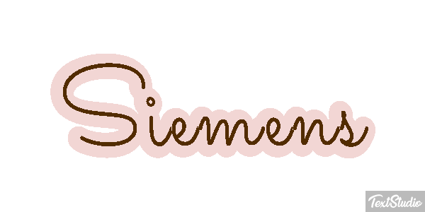Siemens Effet de texte