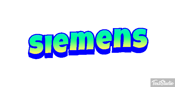 Siemens Effet de texte