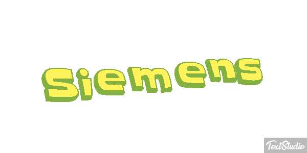 Siemens Effet de texte