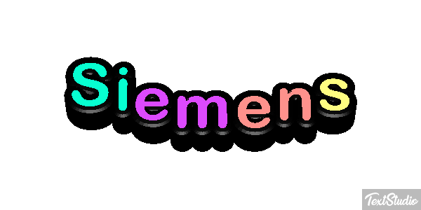 Siemens Effet de texte