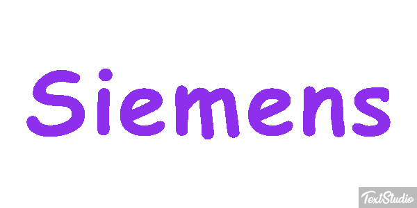 Siemens Effet de texte