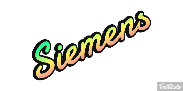 Siemens Effet de texte