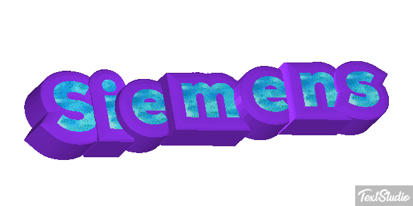 Siemens Effet de texte
