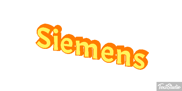 Siemens Effet de texte