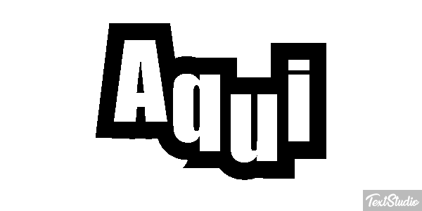 Aqui Text effect
