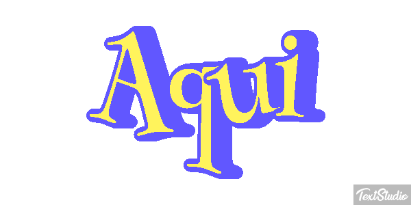 Aqui Text effect