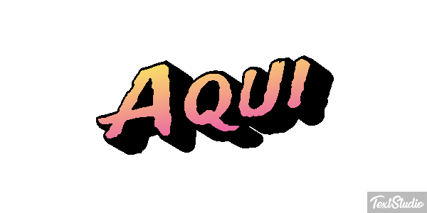 Aqui Text effect