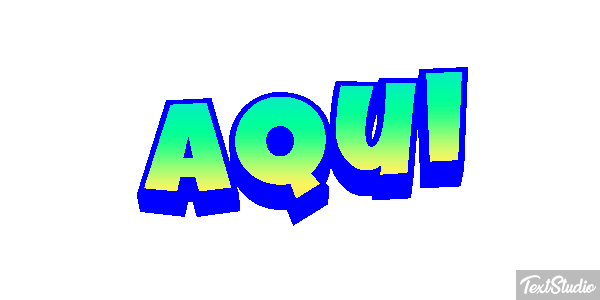 Aqui Text effect