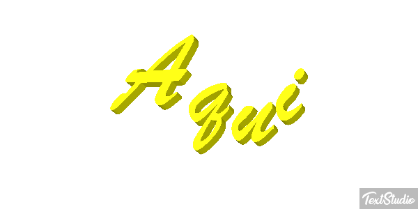Aqui Text effect