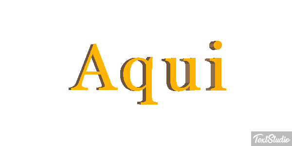 Aqui Text effect