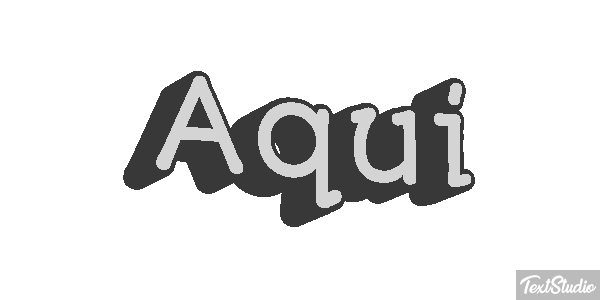 Aqui Text effect