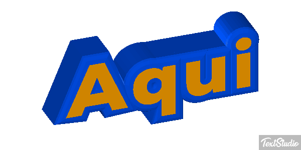 Aqui Text effect