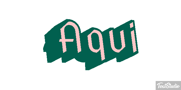 Aqui Text effect