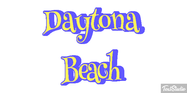 Daytona Beach Efekt tekstowy