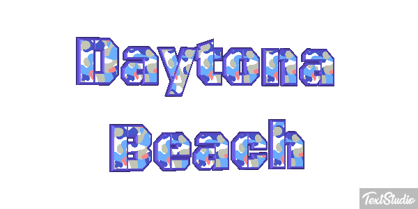 Daytona Beach Efekt tekstowy
