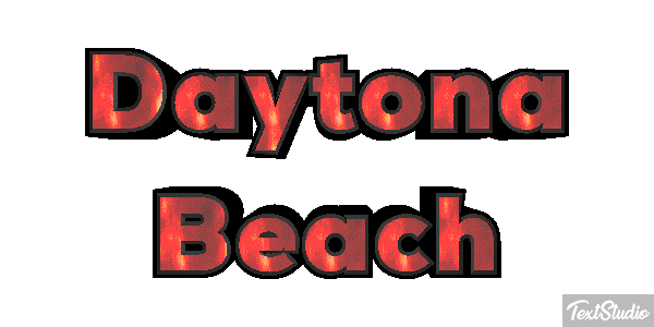 Daytona Beach Efekt tekstowy