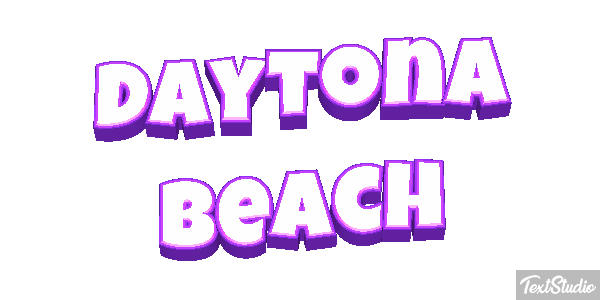 Daytona Beach Efekt tekstowy