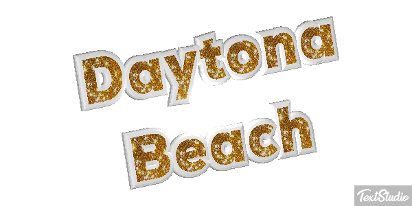 Daytona Beach Efekt tekstowy