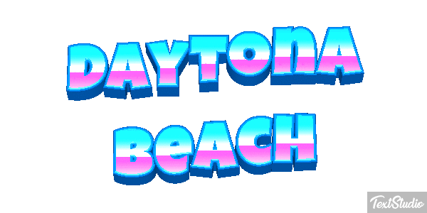 Daytona Beach Efekt tekstowy