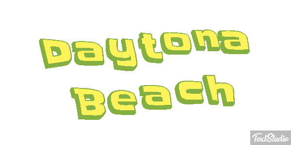 Daytona Beach Efekt tekstowy