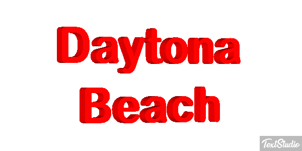 Daytona Beach Efekt tekstowy