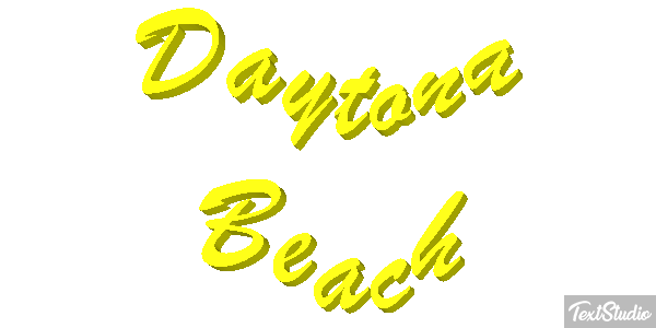 Daytona Beach Efekt tekstowy