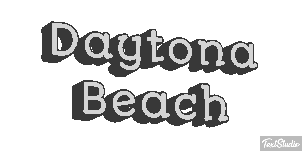 Daytona Beach Efekt tekstowy