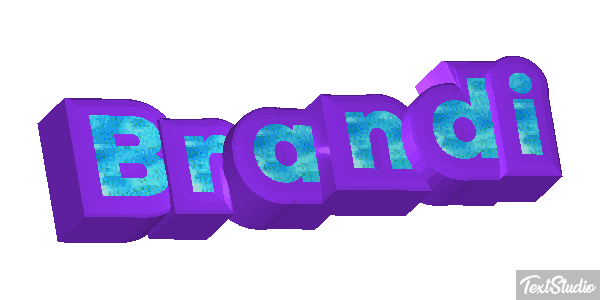 Brandi Text effect