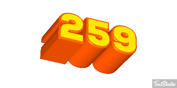 259 Effet de texte
