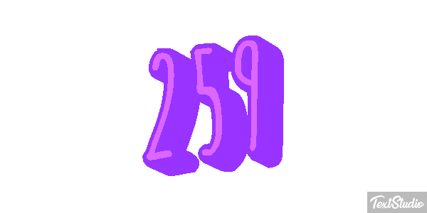 259 Effet de texte