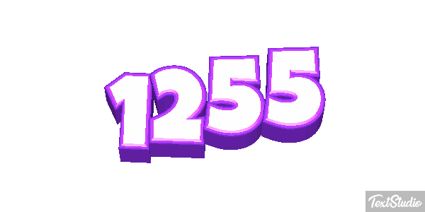 1255 Text effect