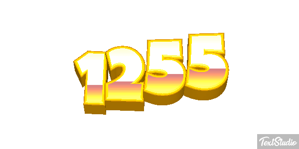 1255 Text effect