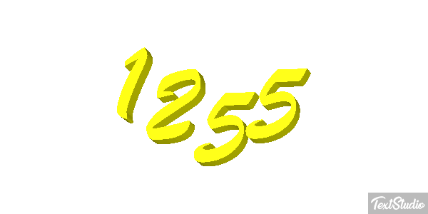 1255 Text effect