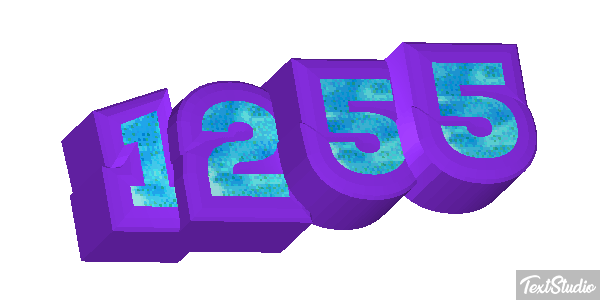 1255 Text effect