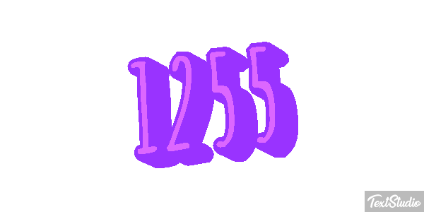 1255 Text effect