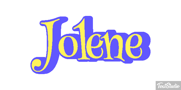 Jolene Text effect