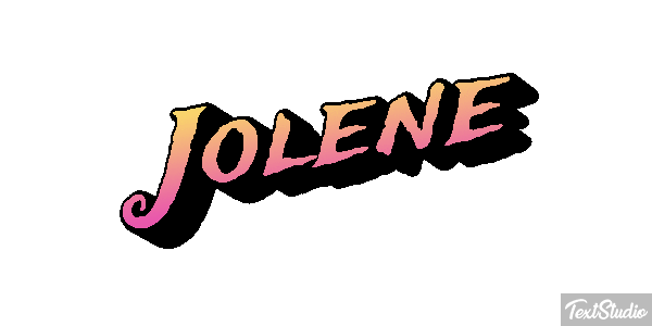 Jolene Text effect