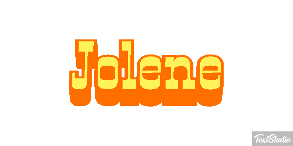 Jolene Text effect