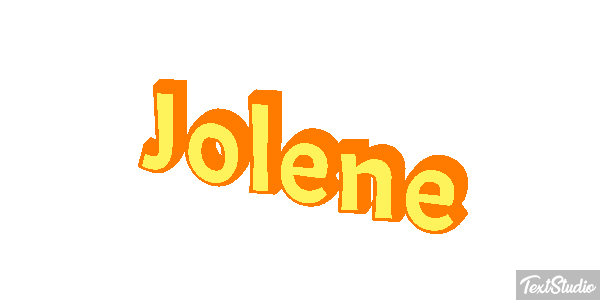Jolene Text effect