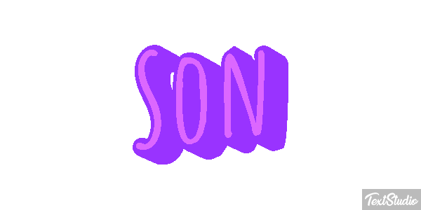 Son Text effect