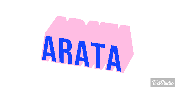Arata Effet de texte