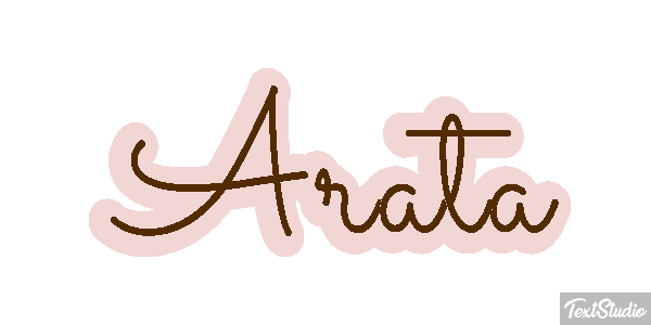 Arata Effet de texte
