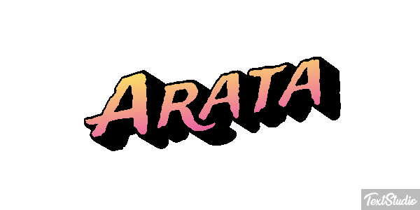 Arata Effet de texte