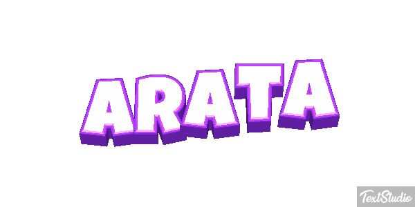 Arata Effet de texte