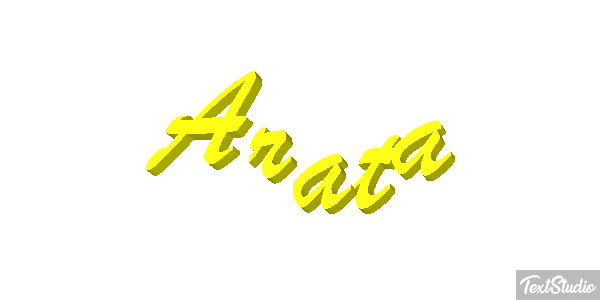 Arata Effet de texte