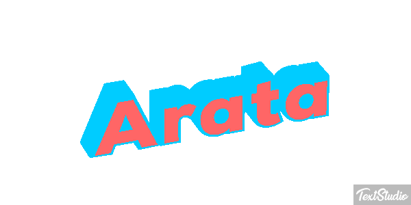 Arata Effet de texte
